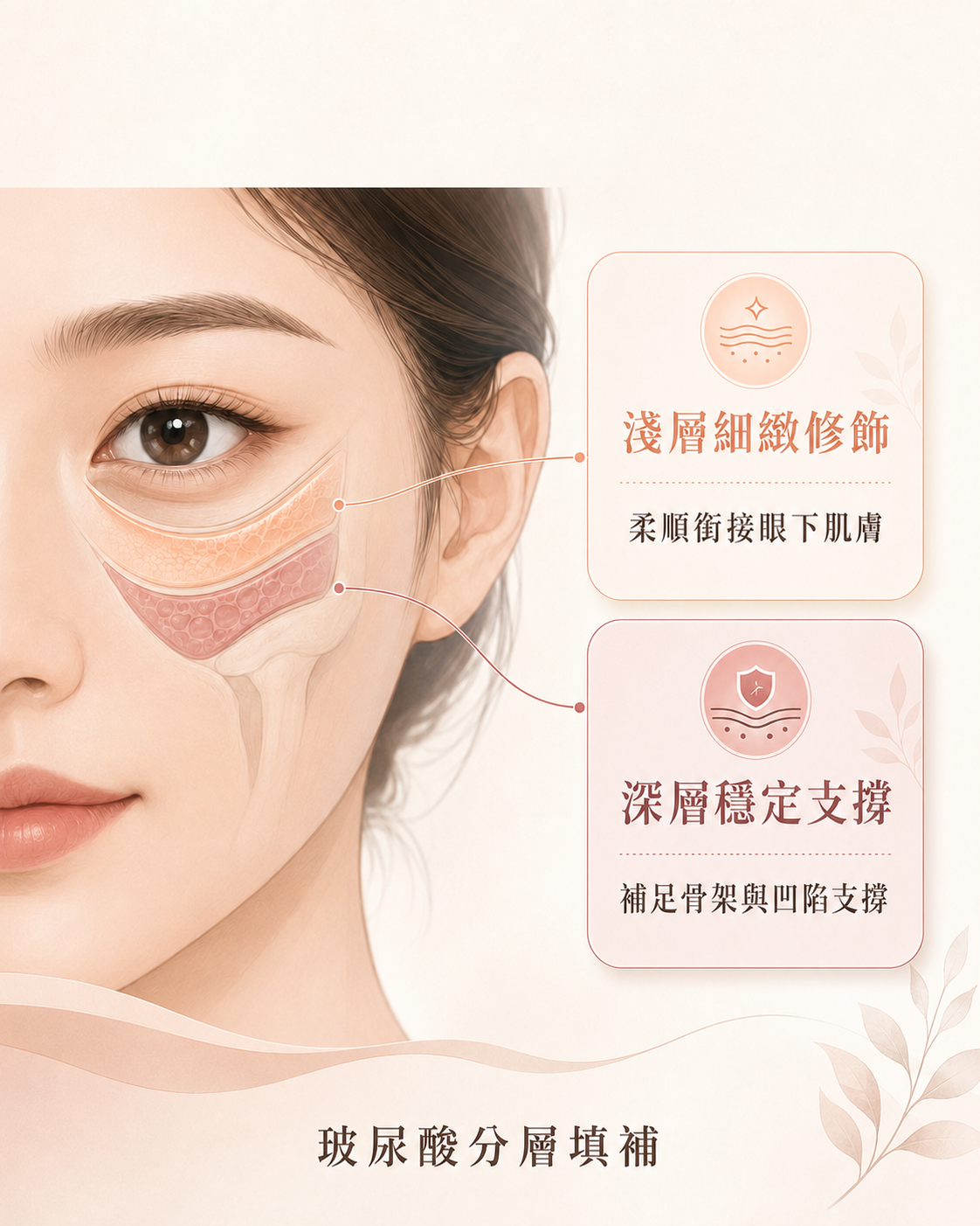 治療方式之一 : 玻尿酸填充